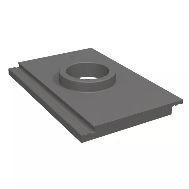 Betongdel Carisma till Avlopp/Genomföring Benders (Grafit - Obehandlad)