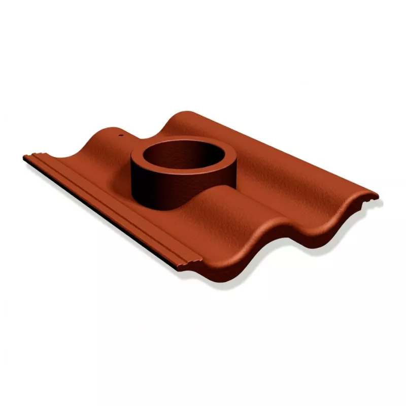 Betongdel för genomföring Palema Benders (Terracottaröd - Candor)