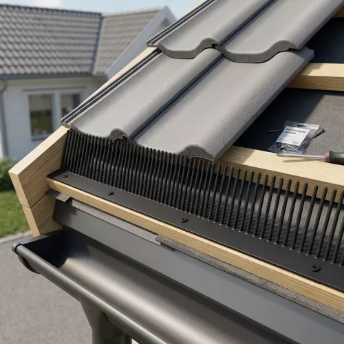 Fågelband 1m Plast Svart Benders