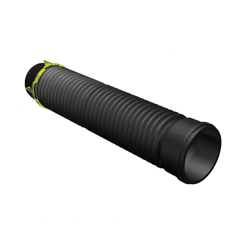 Förlängare Flexirör 110x600mm Svart Benders