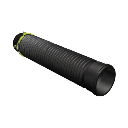 Förlängare Flexirör 110x600mm Svart Benders