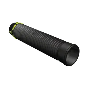 Förlängare Flexirör 110x600mm Svart Benders