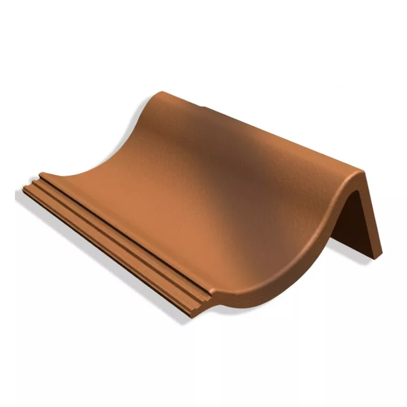 Gavelpanna Exklusiv Höger 110mm Benders (Röd/brun - Benderit)