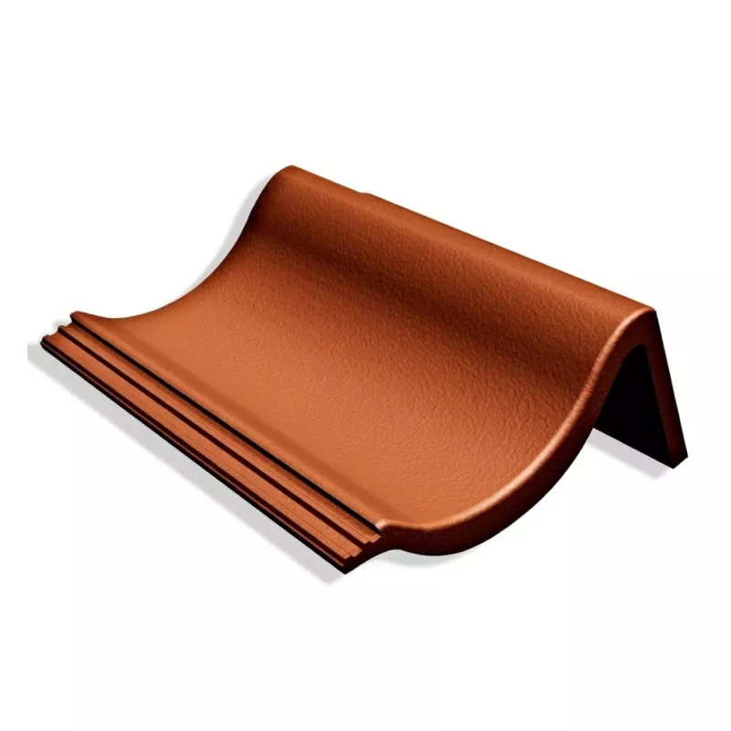 Gavelpanna Exklusiv Höger 110mm Benders (Terracottaröd - Candor)