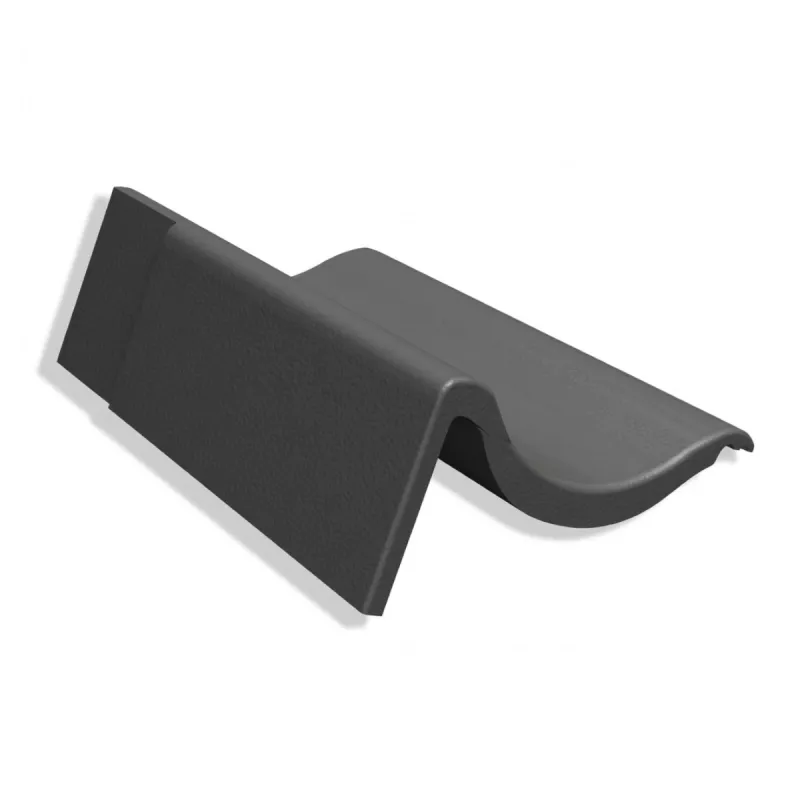 Gavelpanna Exklusiv Vänster 110mm Benders (Mörkgrå - Benderit)