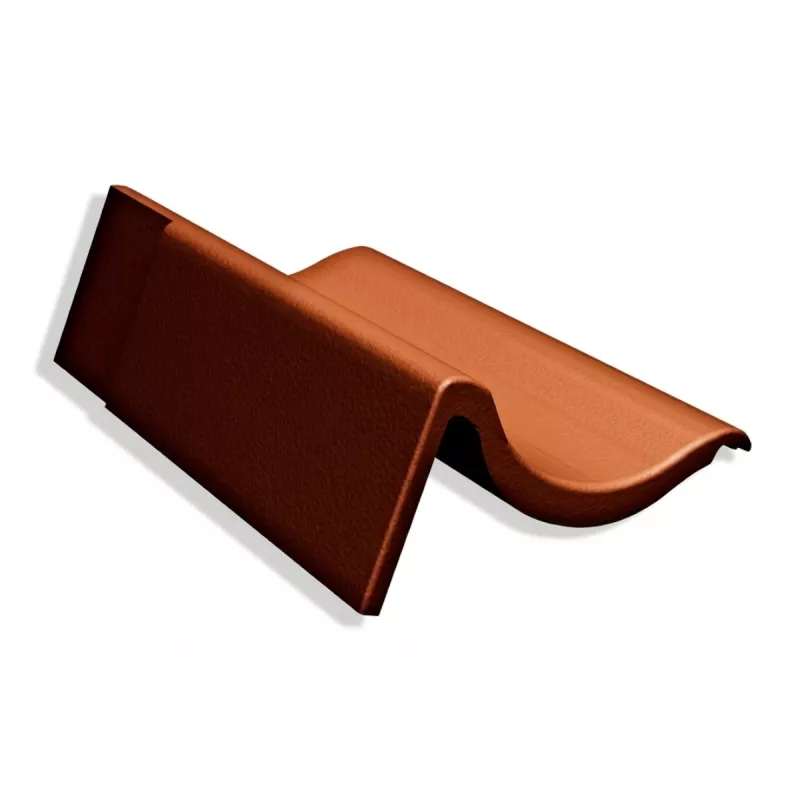 Gavelpanna Exklusiv Vänster 110mm Benders (Terracottaröd - Candor)