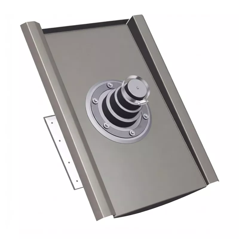Genomföringspanna Exklusiv Plåt Benders (Silver)