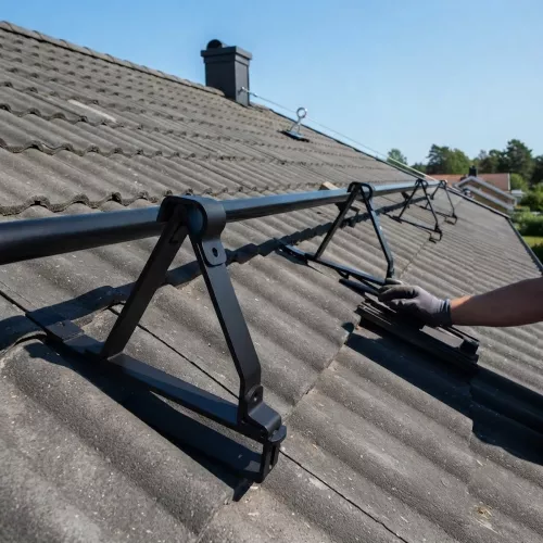 Konsoll Nockräcke Safe Svart, Benders 170520