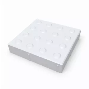 Kupolplatta Star Fasad Supervit 350x350x80/85mm Benders