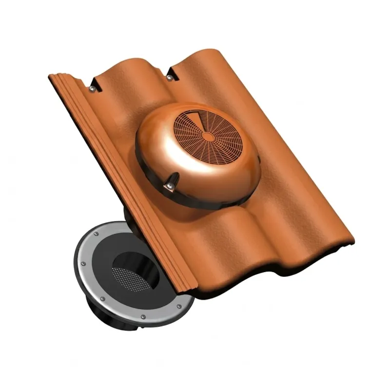 Loft-luft Vindsventilator Palema från Benders (Tegelröd)