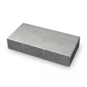 Markplatta Bas Slät Fasad Grå 420x210x80mm Benders