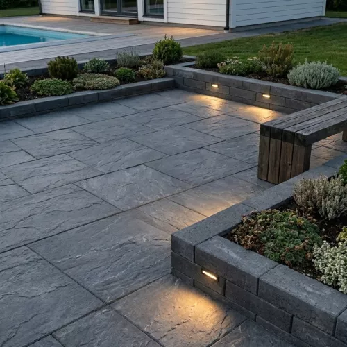 Markplatta Cambridge 420x420mm Benders