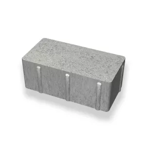 Marksten Bas Skarp Grå 210x105x80mm Benders
