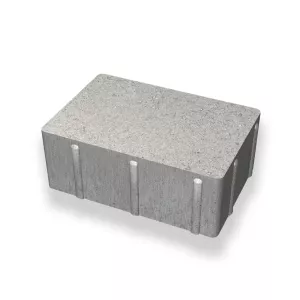 Marksten Bas Skarp Grå 210x140x80mm Benders