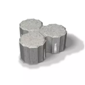 Marksten Delta Drain Fasad Grå 80mm Benders