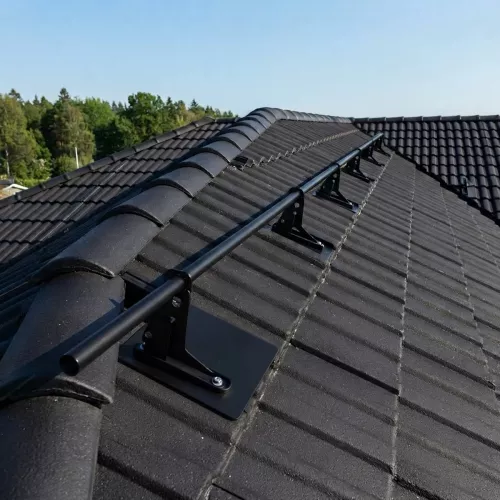 Nockräcke Safe Svart 2x1,05m, Benders 170620