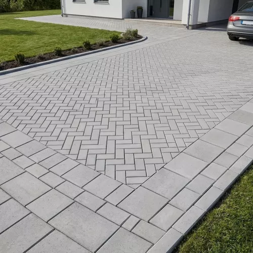Siena Fasad Halvsten Grå 233x117x80mm Benders Helpall