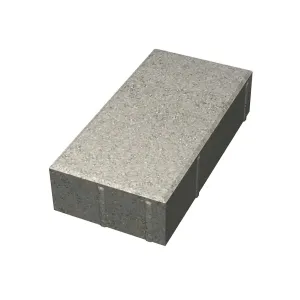 Siena Slät Fasad Grå 350x175x80mm Benders