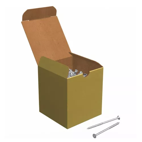 Skruv Till 2-Kupig Panna Rostfri Palema 4,8x75mm 100st Benders