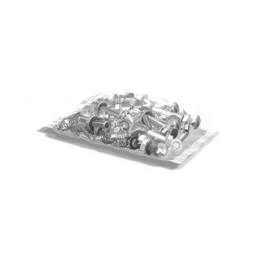 Skruvar Till Fotplatta/Bärläktsfäste 6x35mm Galvad 10st Benders