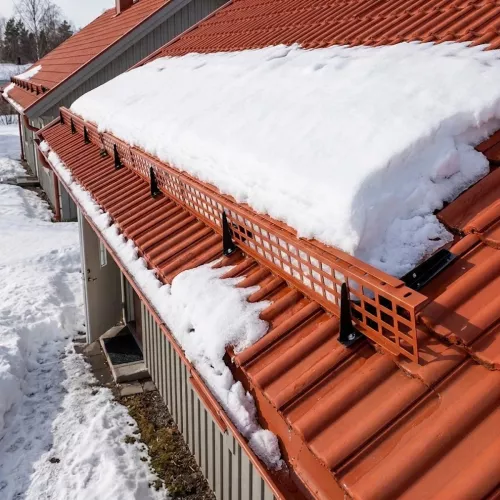 Snörasskydd Profildurk 2,33m Tegelröd Benders