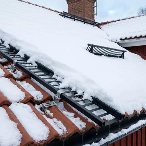Snörasskydd Safe 2x1,05m Svart Benders