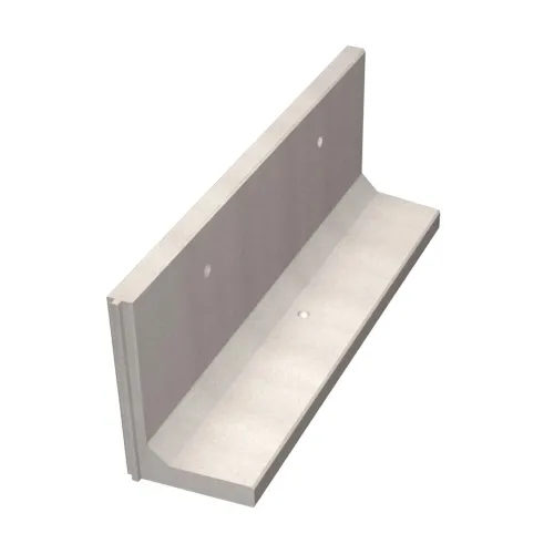 Stödmurelement L-Stöd 20kN 800x2000mm Grå Benders