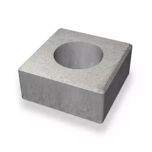 Stolpelement Slät 350x350x150mm Benders