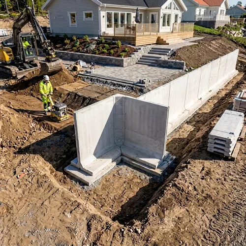 T-Stöd 4kN Hörn 90° Grå 4000mm, Benders 2871907A