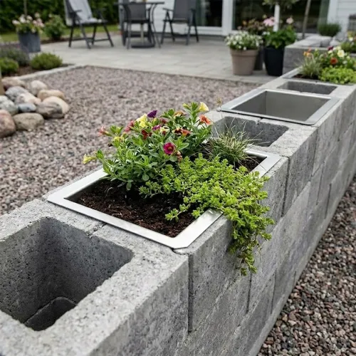 Villa Flex Planteringsplåt Rostfri Benders