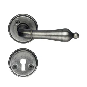 Innerdörrhandtag 98mm Förtennad Beslagsboden B250GNS