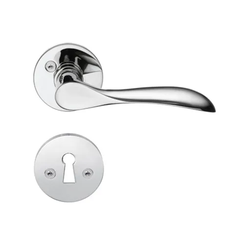Indvendigt Dørhåndtag Design 110mm Poleret Krom Beslagboden B857KN