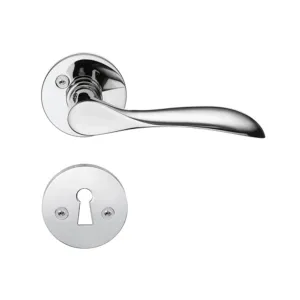 Indvendigt Dørhåndtag Design 110mm Poleret Krom Beslagboden B857KN