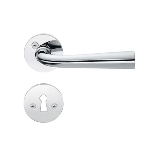 Indvendigt Dørhåndtag Design 123mm Poleret Krom Beslagsboden B876KN