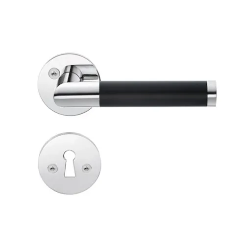 Indvendigt Dørhåndtag Design 125mm Poleret Krom Beslagsboden B868BKN
