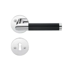 Indvendigt Dørhåndtag Design 125mm Poleret Krom Beslagsboden B868BKN