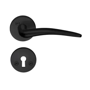 Indvendigt Dørhåndtag 115mm Mat Sort Beslagsboden B284BNS
