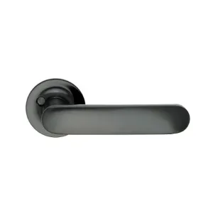 Udvendigt Dørhåndtag 120mm Matsort Beslagboden B125