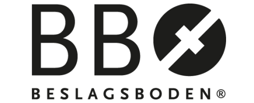 Innerdörrhandtag 97mm Svart Rostfritt Stål Beslagsboden B236BNS