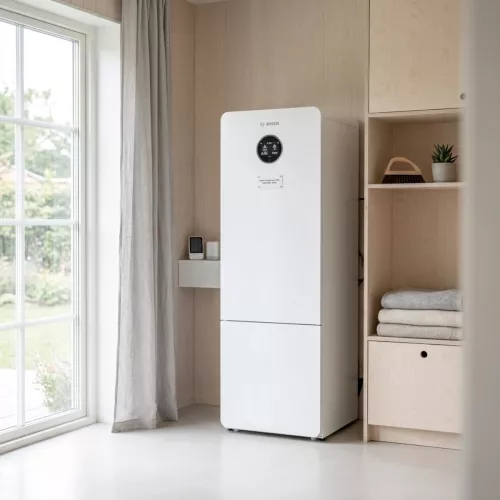 Vätska/Vatten Värmepump Compress 7800i LW 8 MF 2-8kW 3x400V Bosch