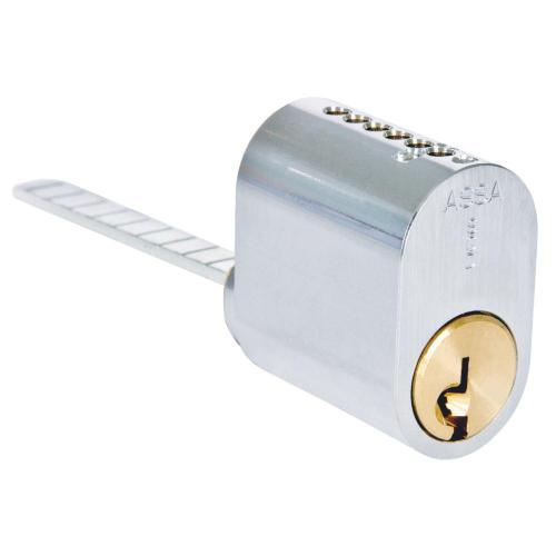 Cylinder Assa d12 1207 med 3 st Nycklar krom