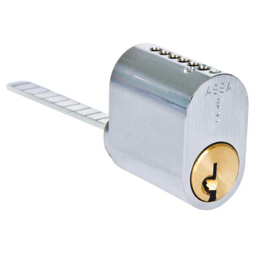 Cylinder Assa d12 1207 med 3 st Nycklar Nickel