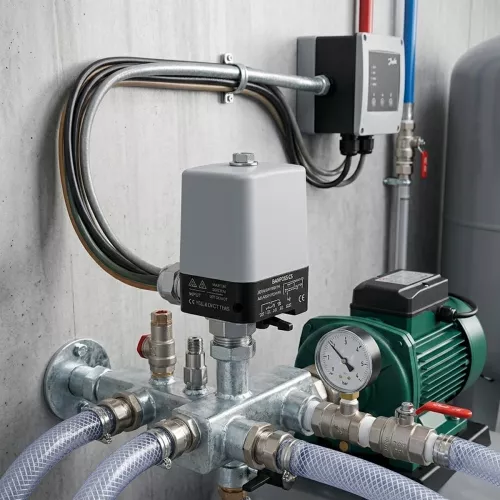 Trykstrømsbryder CS 2-6 Bar Danfoss