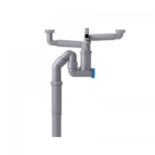 DISKBÄNKSVATTENLÅS DUBBEL 40MM