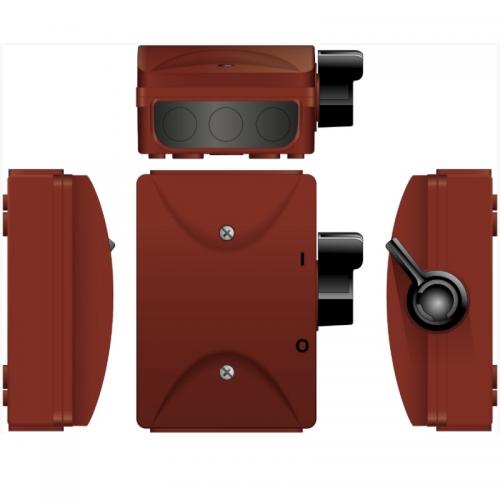 Säkerhetsbrytare 16A 3-polig Faluröd