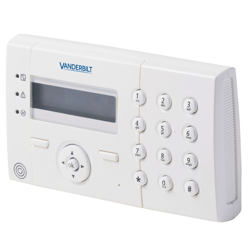 Kontrolpanel Intrunet SPC K421, VANDERBILT