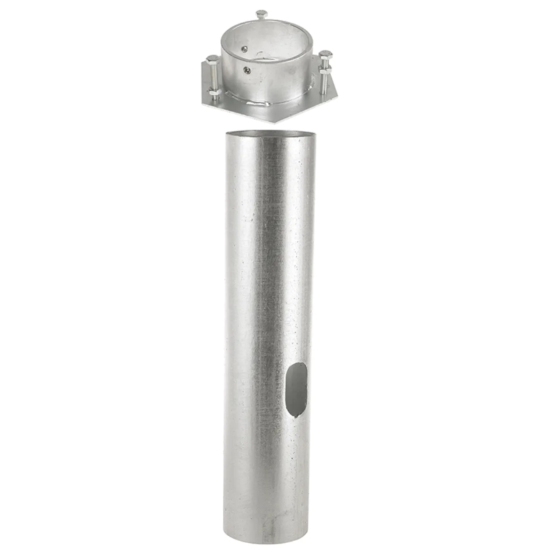 Adapter Til Betonfundament, Rustfrit Stål, Norlys 110