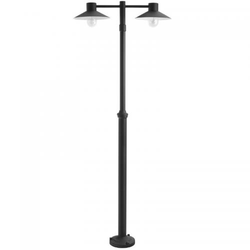 Stolparmatur Lund 2xE27 Svart Norlys 275B