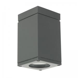 Loftslampe Sandvik GU10, LED, 4W, IP65, Grafit, Norlys 796GR