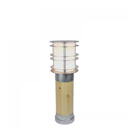 Pollare Stockholm Trä E27 Galv/Furu Norlys 1433GA